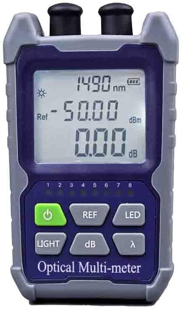 Optical Power Meter with Laser Light FC/SC Universal interface with RJ 45 NETWORK ETHERNET-picture-46