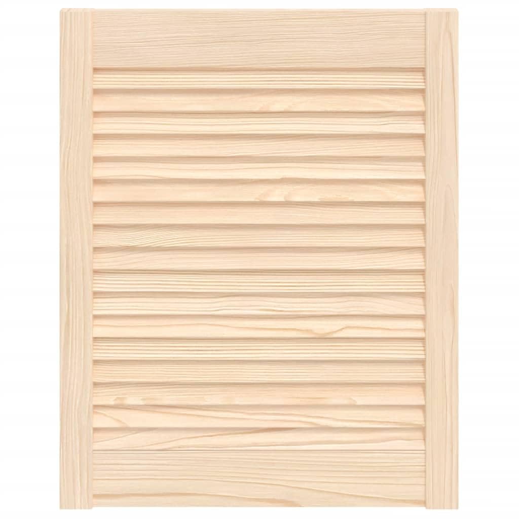 Porte à Persiennes, Porte d'armoire Panneaux de Placard Garde-Robe Buffet 61,5x49,4 cm bois de pin massif