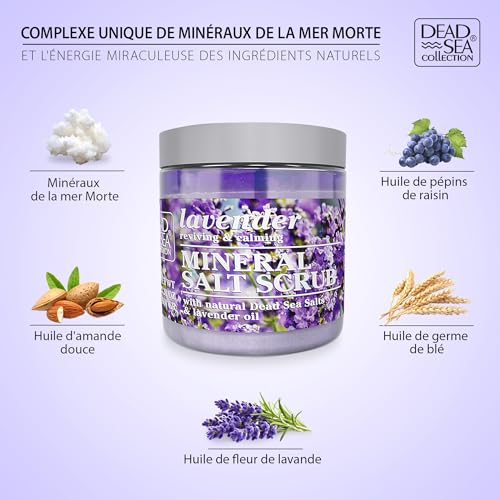 Dead Sea Collection B07TBFDMGC Lavender Salt Body Scrub thumb #3