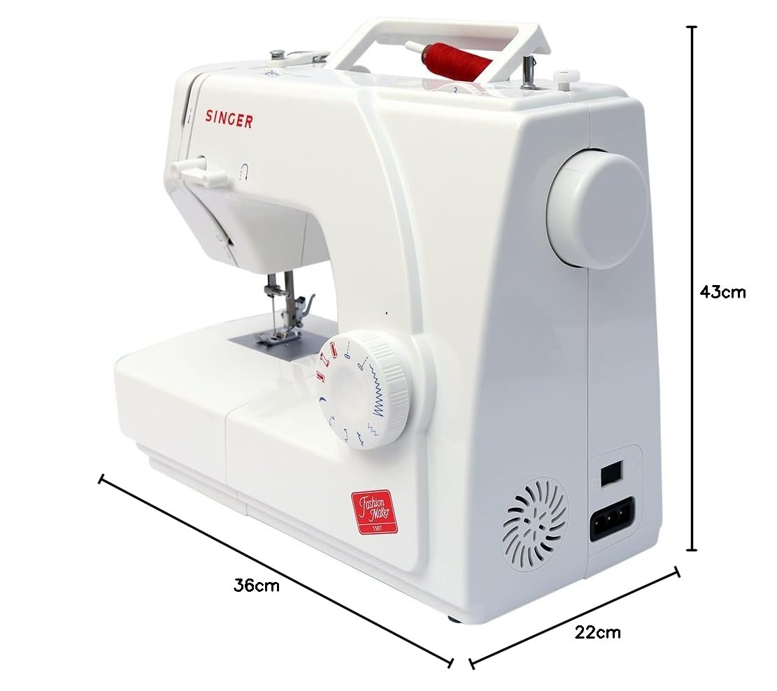 Dimensions of the Singer 1507 Sewing Machine