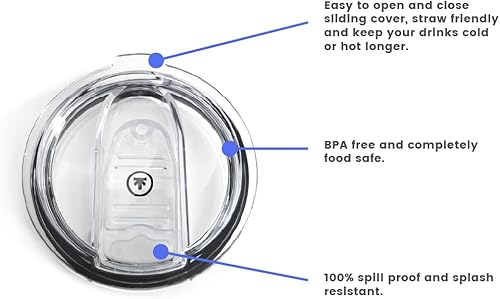 Miniatura 3 de Vasos aislados para bebidas y cócteles, 24 horas frías y 12 horas calientes, sin BPA, sin condensación, acero inoxidable de grado profesional, a