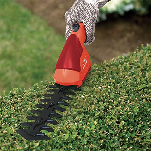 Sun Joe Hj604C-Red 7.2V Cordless 2-In-1 Grass Shear, Hedge Trimmer, Red #TOP3