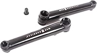 Vista 2 de KHEbikes KHE MVP BMX Brazos de manivela 48T 4130 CrMo para eje de 0.748 in 6.496 in Par Negro solo 1.27lbs