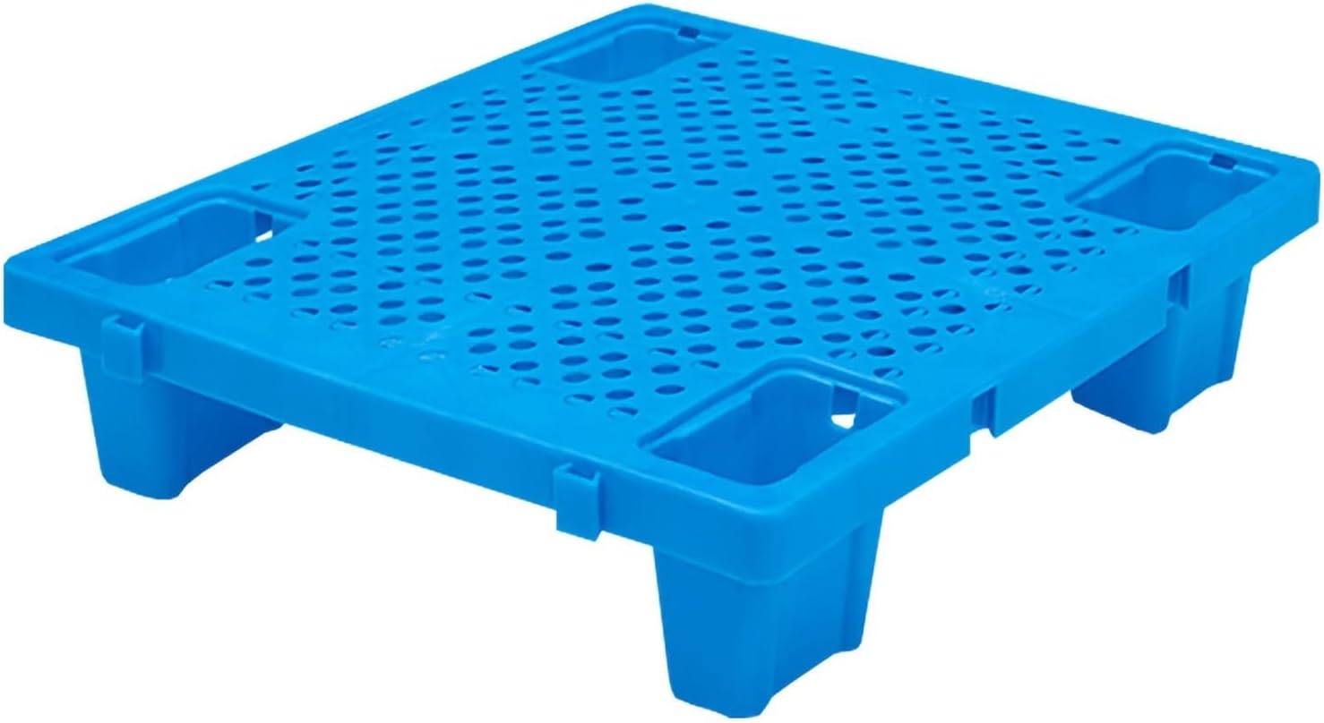 Plastic Pallets for Basement Storage, Storage Nestable Shipping Grid Pads, Easy to Stack, Anti-Water ponding Matting for Indoor Basement and Outdoor Garden Flooring(1ps)