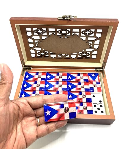Set de Dominó Puerto Rico & República Dominicana Deluxe miniatura 7