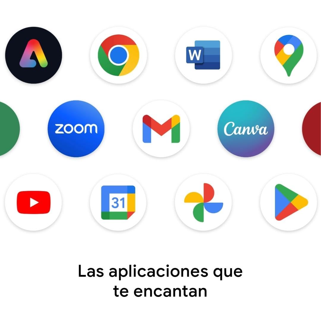 HP Chromebook - Ordenador portátil de Google 14" FHD (Intel N100, 8GB RAM, 128GB eMMC, ChromeOS) + Suscripción Google AI Pro con Gemini Pro y 5TB de Almacenamiento Durante 3 Meses - QWERTY Español