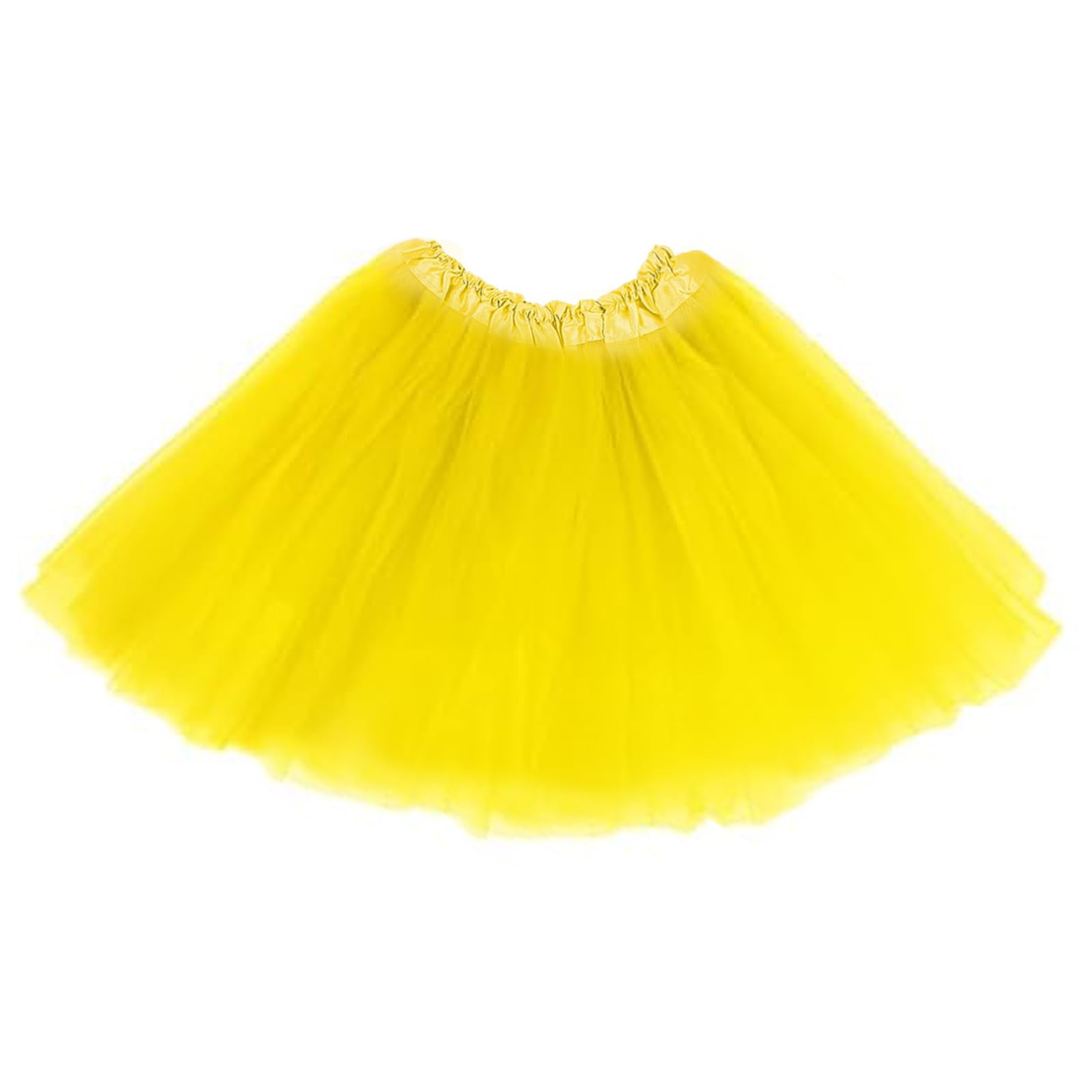 AYBUY Tüllrock Mädchen, Sparkle Tütü Rock Ballett Röcke, Pailletten Tütü Kinder mit Elastischer Bund, Ballettrock Prinzessin Minirock für Karneval, Halloween, Party Kostüm für Mädchen 2-7
