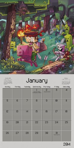 Official Minecraft 2014 Calendar &mdash; image 3