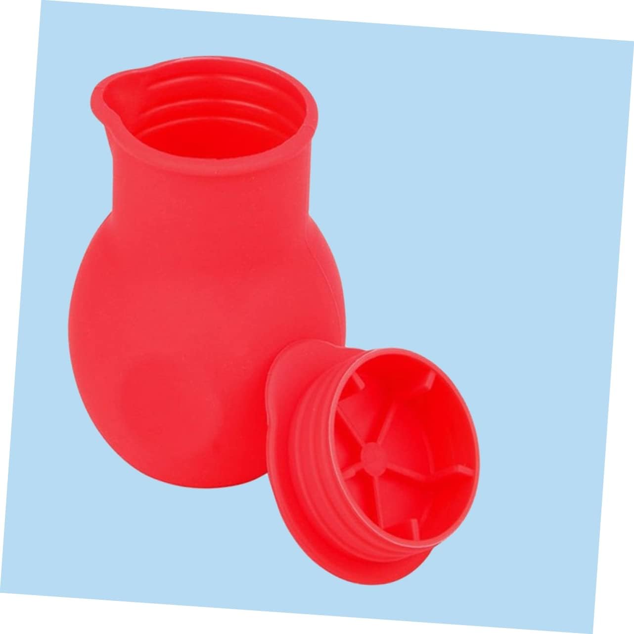 Red Silicone Chocolate Melting Pot for Butter Sauce Milk Baking Pouring