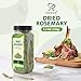 Soeos Dried Rosemary Leaves, 4.2 oz (120g), Whole Rosemary for Cooking, Seasoning, Baking, Roasting, Marinades and Tea, Premium Quality, All Natural, Aromatic Dried Herb