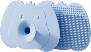 Veemok Infant Silicone Scalp Scrubber – Baby Bath Massage Brush for Cradle Cap & Dry Skin, Food-Grade Soft Silicone Bristl... Price In India