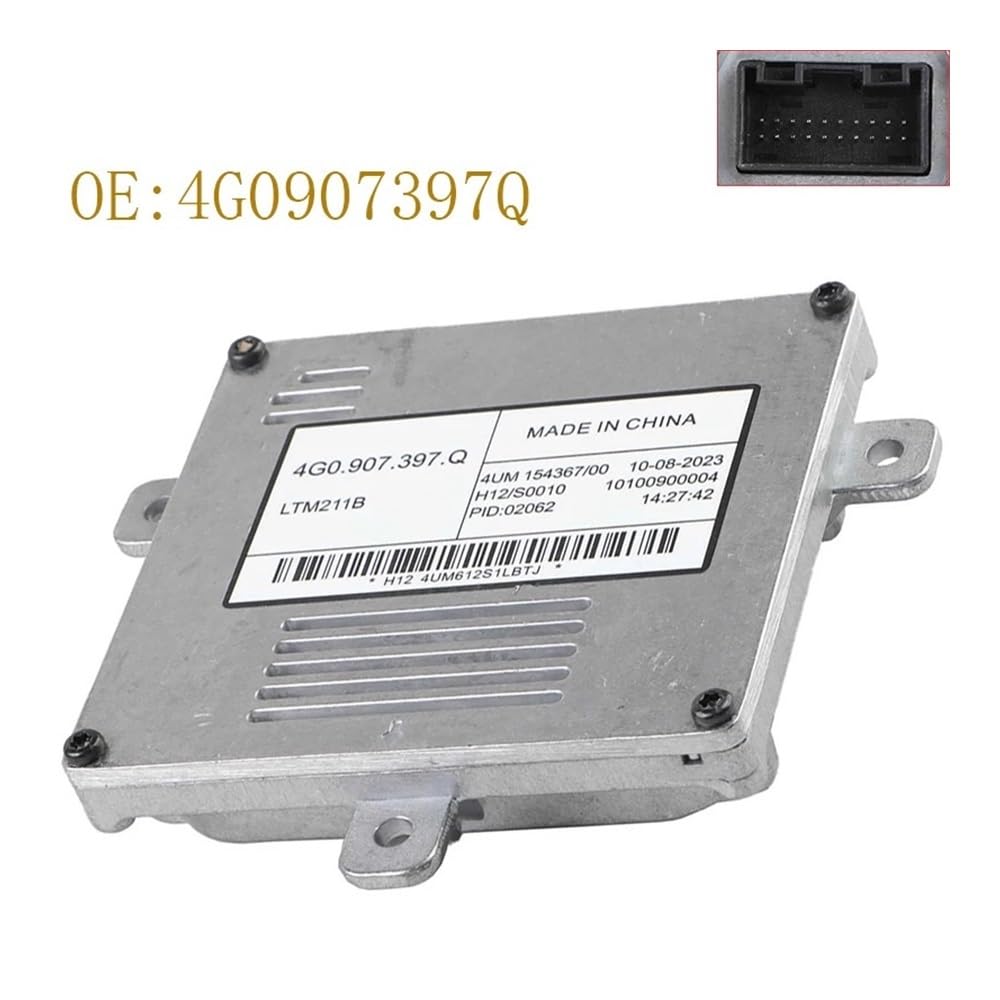 Scheinwerfer Steuergerät Kompatibel Mit Audi Q3 A3 A6 DRL Xenon Vorschaltgerät HID Modul Steuergerät Fahrzeug 4G0907397Q