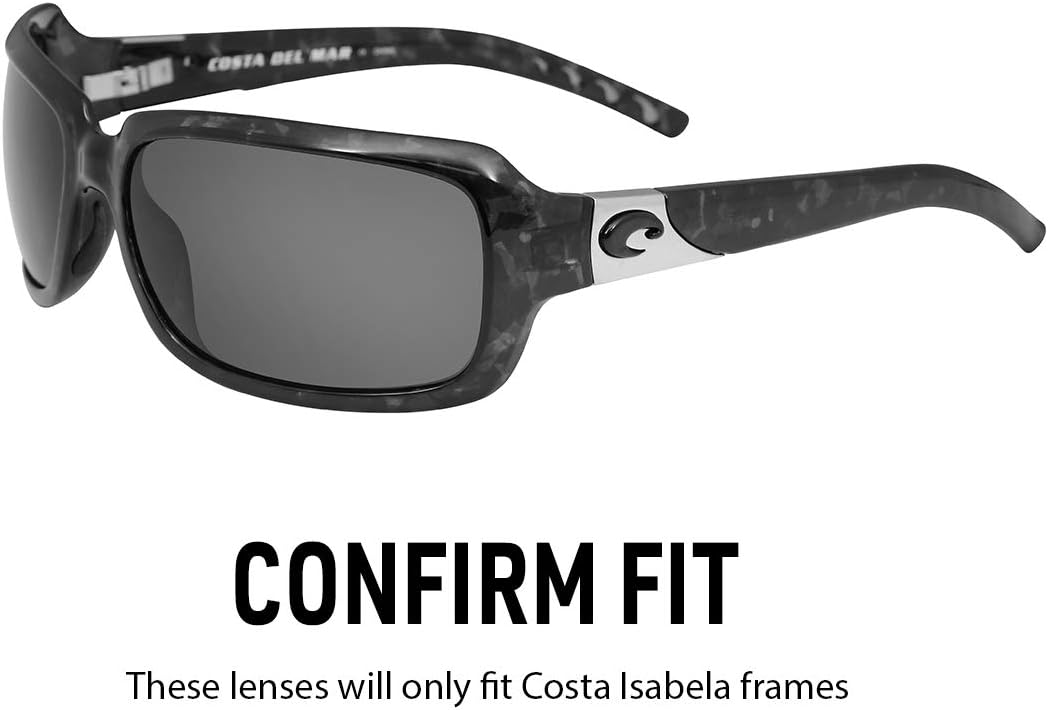 IKON LENSES Replacement Lenses For Costa Isabela Sunglasses (Polarized)