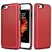 iPhone 6S Case,Wollony Slim Fit Hybrid Dual Layer Armor Protective Back Cover iPhone 6 Wallet Card Slide Case Anti-Scratch Shockproof ID Credit Card Slot Holder Bumper for iPhone 6 6S 4.7