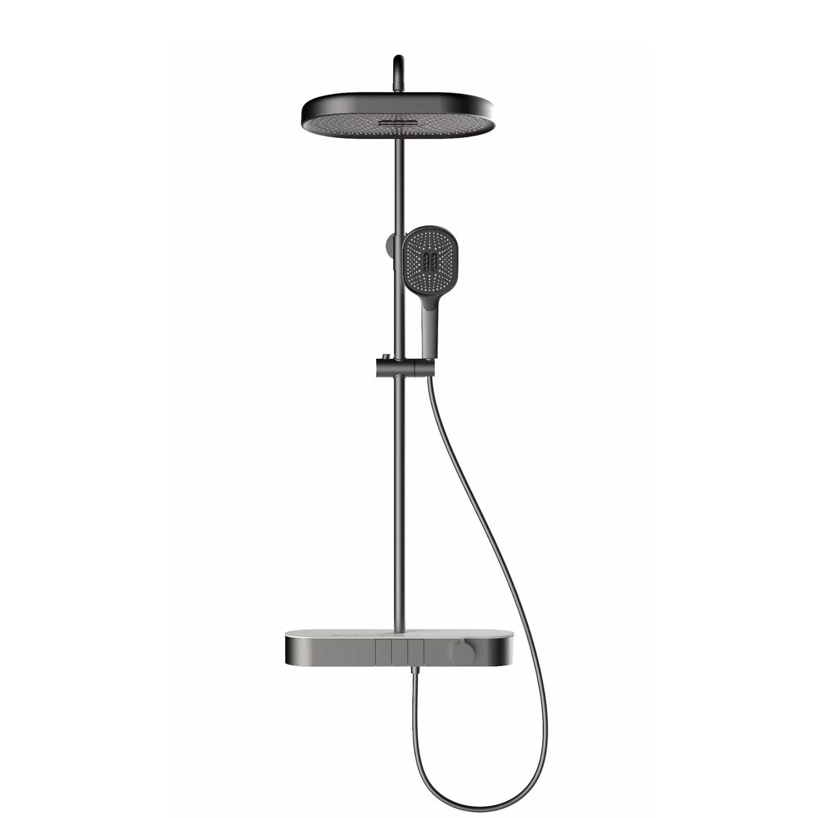 Columna Ducha Termostatica con Grifo Gris Pistola