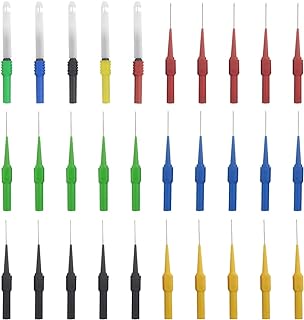 WMYCONGCONG 30 PCS Insulation Wire Piercing Probes Set Non-Destructive Back Probes Test Probes Pin for Automotive Diagnostic Car Electrical Testing