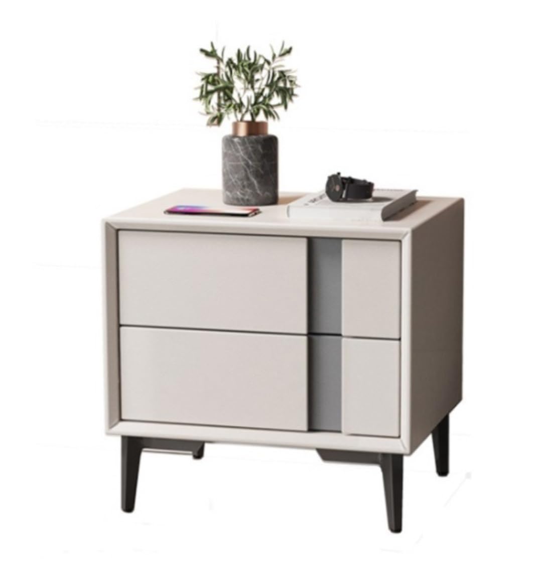 Table de chevet en bois massif meuble de salon moderne 50 cm
