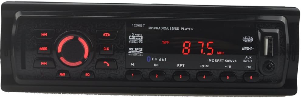 Polarlander内蔵のbluetoothカーラジオのmp3プレーヤーサポートusb 安売り Sd Auxリーダーハンズフリー通話in Polarlander内蔵のbluetoothカーラジオのmp3プレーヤーサポートusb 安売り Sd Auxリーダーハンズフリー通話in
