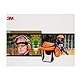 3M PELTOR G5V5CH51 G500 Gesichtsschutz und Gehörschutzkombination, Orange,36