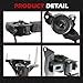 Autodevil Set of 4 Engine Motor and Trans Mount Compatible with 2005 - 2010 Scion TC 2.4L 2362cc Car Motor Mounts Kit Replace A62033 A62037HY A72010 A72012