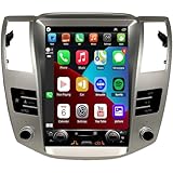 for Lex RX330 RX350 Radio Upgrade 2004 2005 2006 2007 2008 2009,8core Stereo System,12.8inch Touch Screen,Carplay and Android Auto,Free Camera,Keep SWC