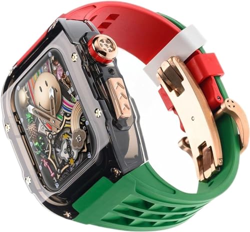 CEKGDB 49mm 45mm 44mm P[X o[XgbvCLbgAApple Watch Ultra 2 9/8/7/6/5/4/SE V[YvɓKAjƏ̓vP[XX|[cʋCXgbvZbg(C,49MM)