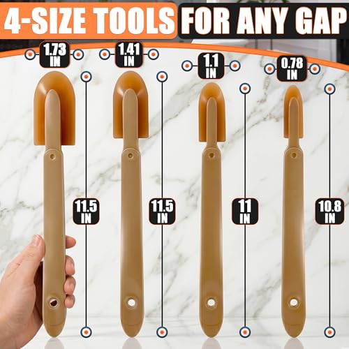 4-Piece Reusable Caulking Tool Kit