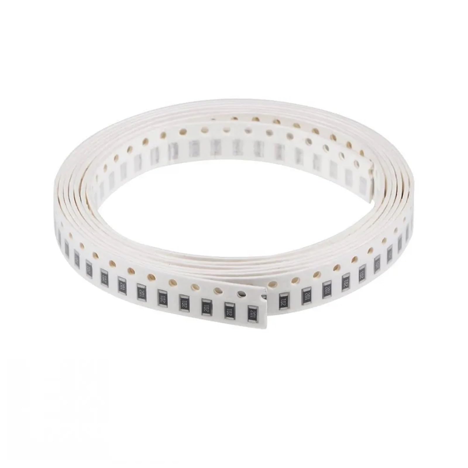 0201 0402 0603 0805 1206 5% Kit Surtido de resistencias SMD 50 valores Cada 100 Piezas 1R-1M 10K 100K 1K 100R Juego de resistencias(0201 50 Values)