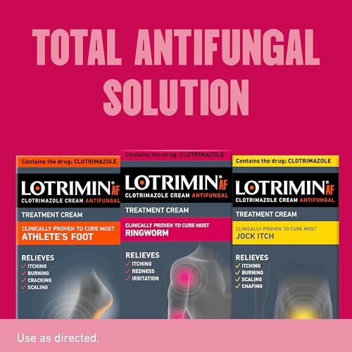 image for Lotrimin AF Ringworm Cream Clotrimazole 1% - Clinically Proven Effecti
