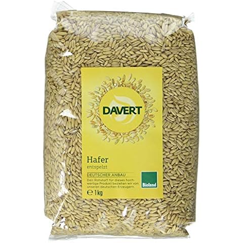 Davert Hafer entspelzt, 4er Pack (4 x 1 kg) - Bio Cover