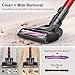 Cordless Vacuum Cleaner 12KPa Powerful Suction 150W Motor 2 in 1 Stick Handheld Vacuum for Home Hard Floor Carpet Car Pet