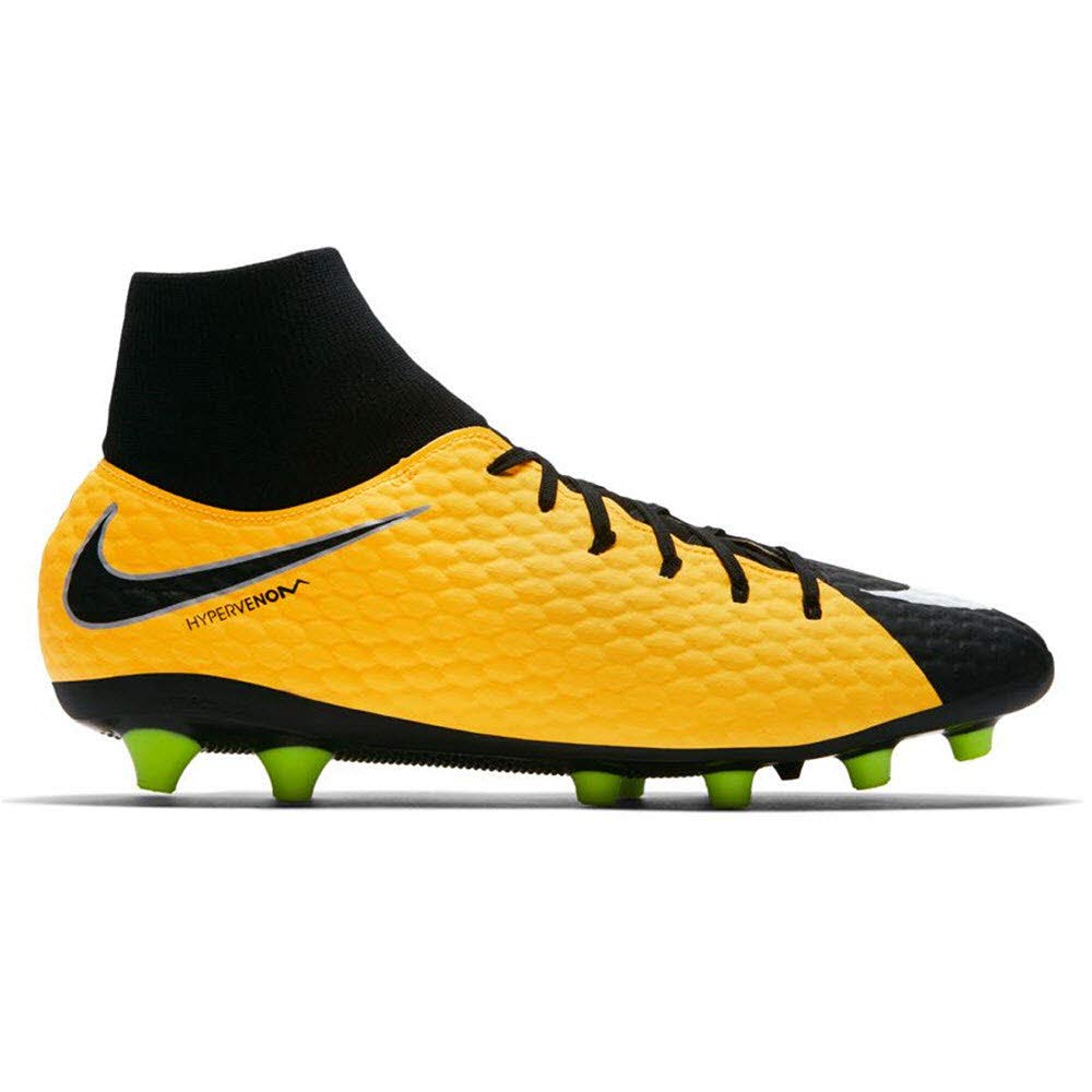 Nike Hypervenom Phelon 3 Dynamic Fit AG-PRO męskie buty piłkarskie, pomarańczowe (Laser Orange/Black-White-Volt), rozmiar 39 EU