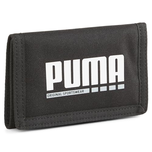 PUMA PUMA Unisex-Erwachsene Plus Wallet Brieftasche, PUMA Black, Einheitsgröße, Puma Black, Tek Beden, Casual