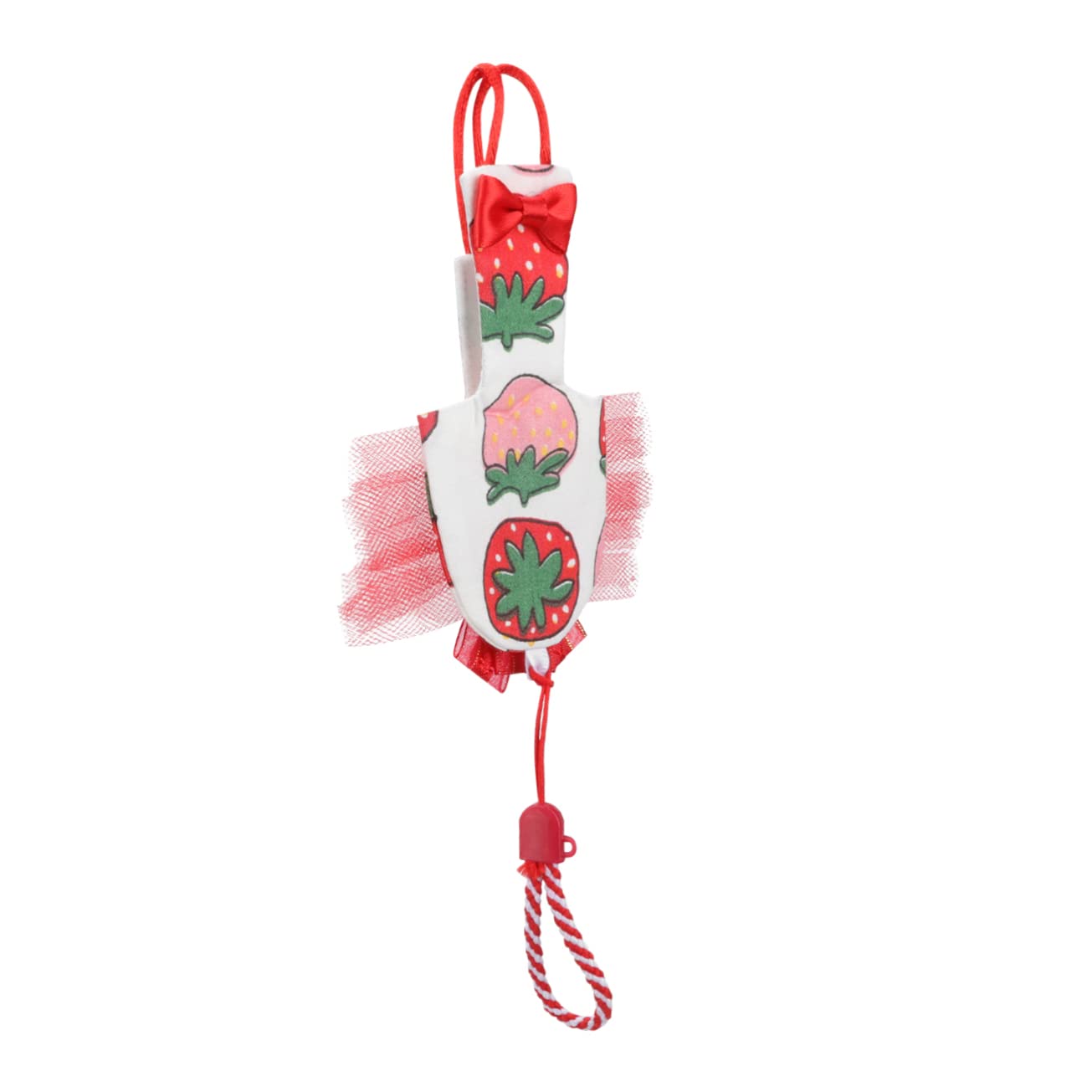 BESPORTBLE 1 Pc Mascota Loro pájaro pañal pañales para agapornis pañal de Loro pañal de pájaro Traje de Loro Traje de de Animales pequeños Aves Periquito Ropa Paloma algodón Rojo
