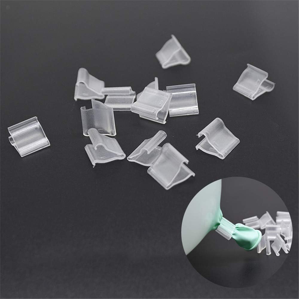 300pcs V Shape Balloons Accessories Ballon Sealing Clips Birthday Wedding Party Christmas Decor
