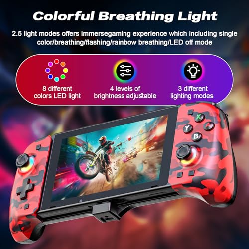 Swdmfc SWDMFC-01 Switch Controllers For Nintendo Switch/Oled, One-Piece Joypad Controller Replacement For Switch Pro Controller thumb #1