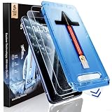 MAGIC JOHN 2 Pack Tempered Glass Screen Protector for iPhone 11 Pro/X/XS, Auto Dust-Elimination Installation, Bubble Free, HD Clear, Easy Installation