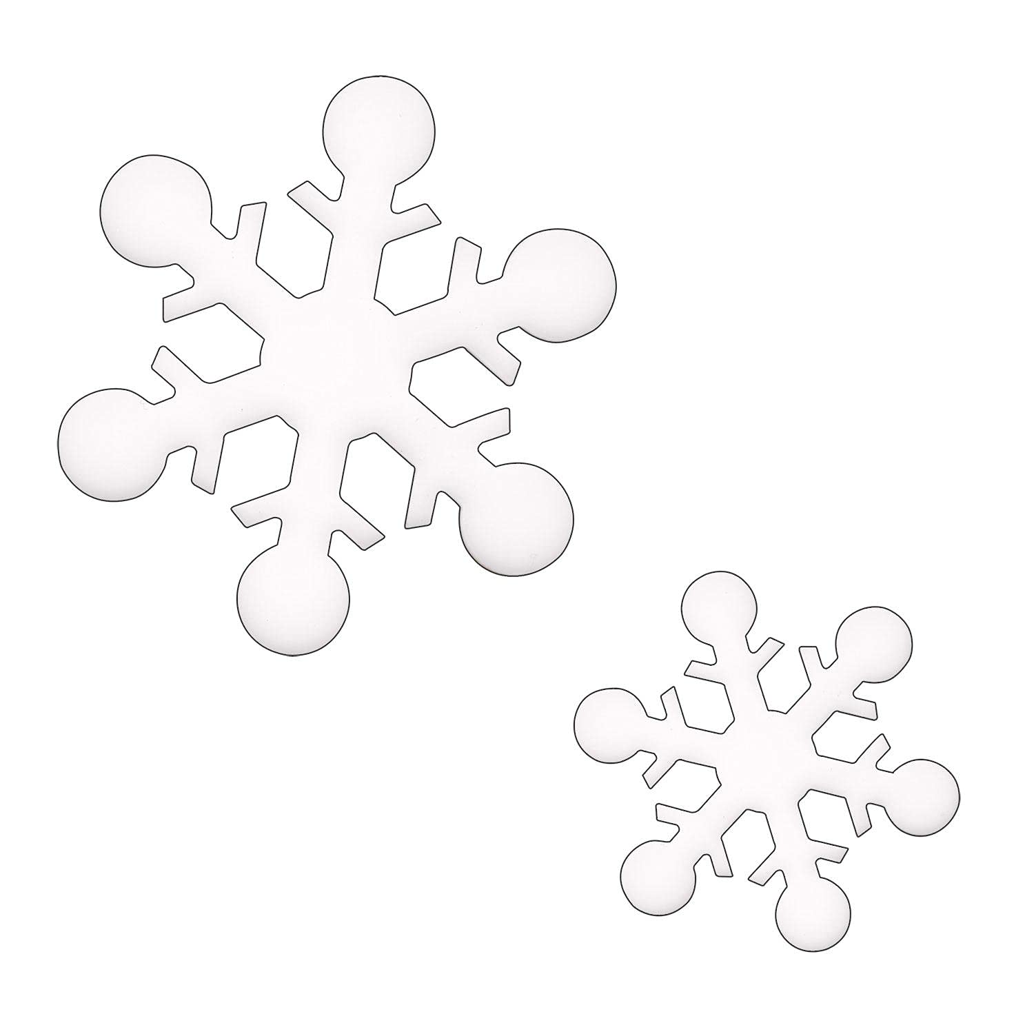 Snowflake Fusible Pre-Cut Assortment 2 Pack - 90 Coe
