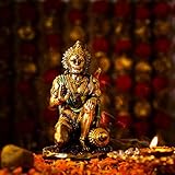 TIED RIBBONS Hanuman Idol for Home Decoration - Hanuman Statue Figurine Decor Hindu God Murti Idol...