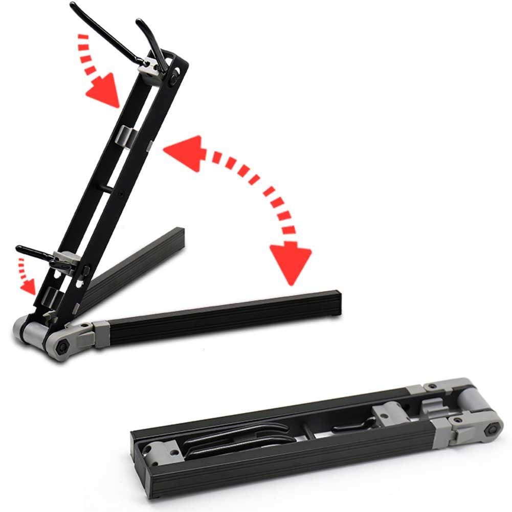 Porte-Saxophone Alto Pliable, Support Universel Ajustable pour Instrument, Design Portable et Compact pour Étude ou Concert