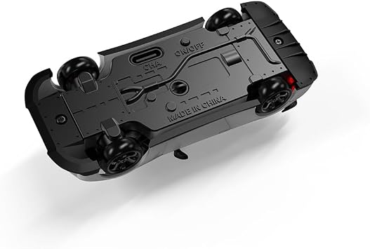 RC Drift Car, 1/64 Scale 2.4G 4CH 4WD Half-Proportional Steering with Realistic Brake Calipers (RTR Version)
