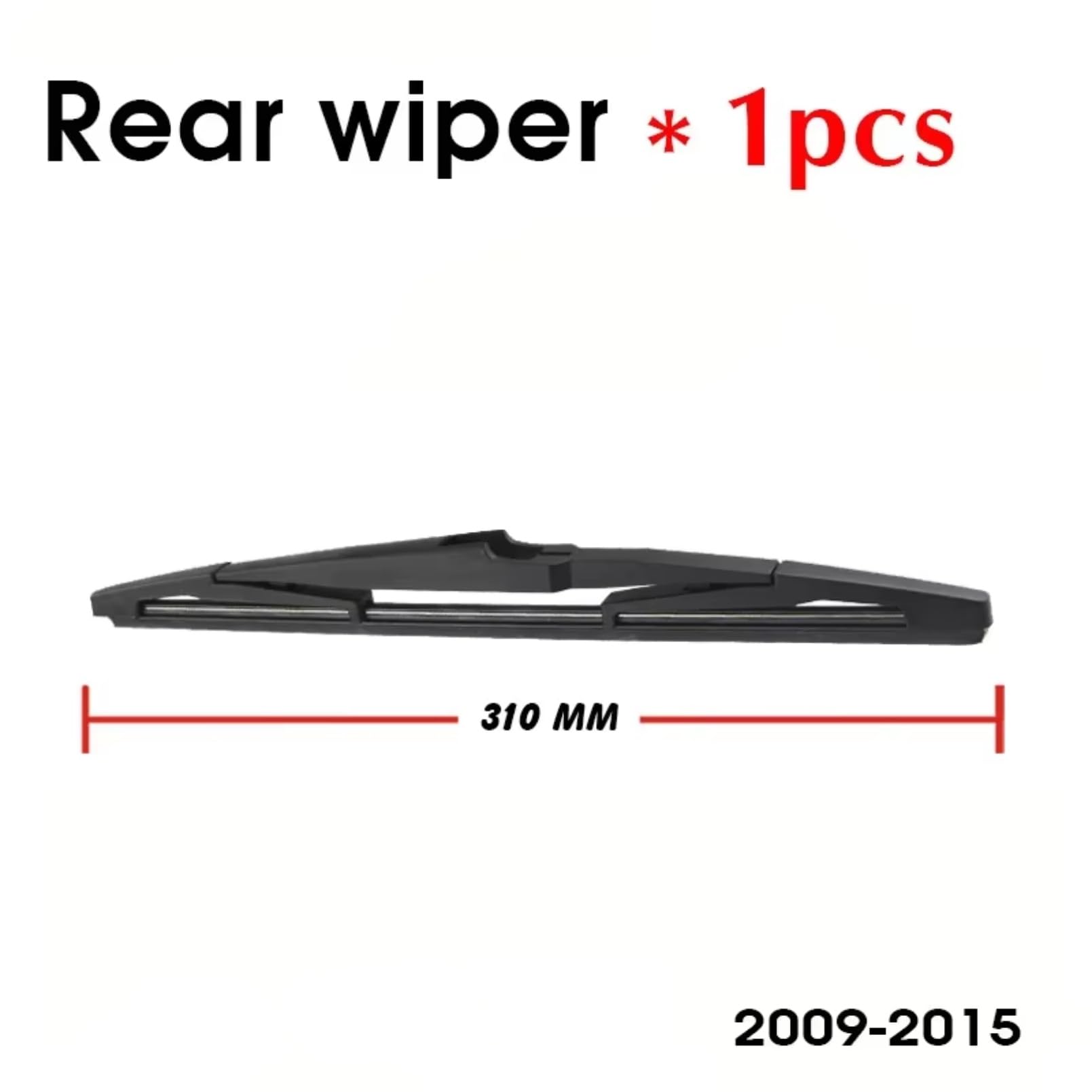 Compatibile con Opel per Astra J 2009-2015 Tergicristalli | Lunotto Anteriore Posteriore 27 "+ 25R" + 12 "Set Di Spazzole Tergicristallo Anteriori Posteriori