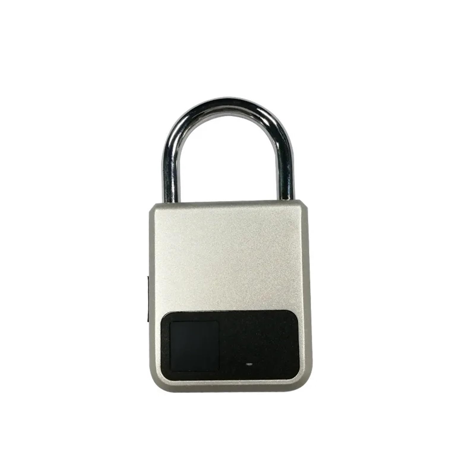 Cadenas À Empreintes Digitales, Clé Électronique Portable, Déverrouillage De Sac, Serrure Bagages, Étanche, Rechargeable par USB, Compatible Intérieur Et Extérieur(Champagne Gold)
