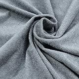 Surf turtle Couch Fabric,Plush,Soft and Durable,Cat Scratch Proof for Sofa,Chair,Throw Pillow,Couch Cover Material 36''x60''(Grey, 1 Yards)