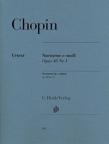 Nocturne c-moll op. 48,1: Instrumentation: Piano solo (G. Henle Urtext-Ausgabe)