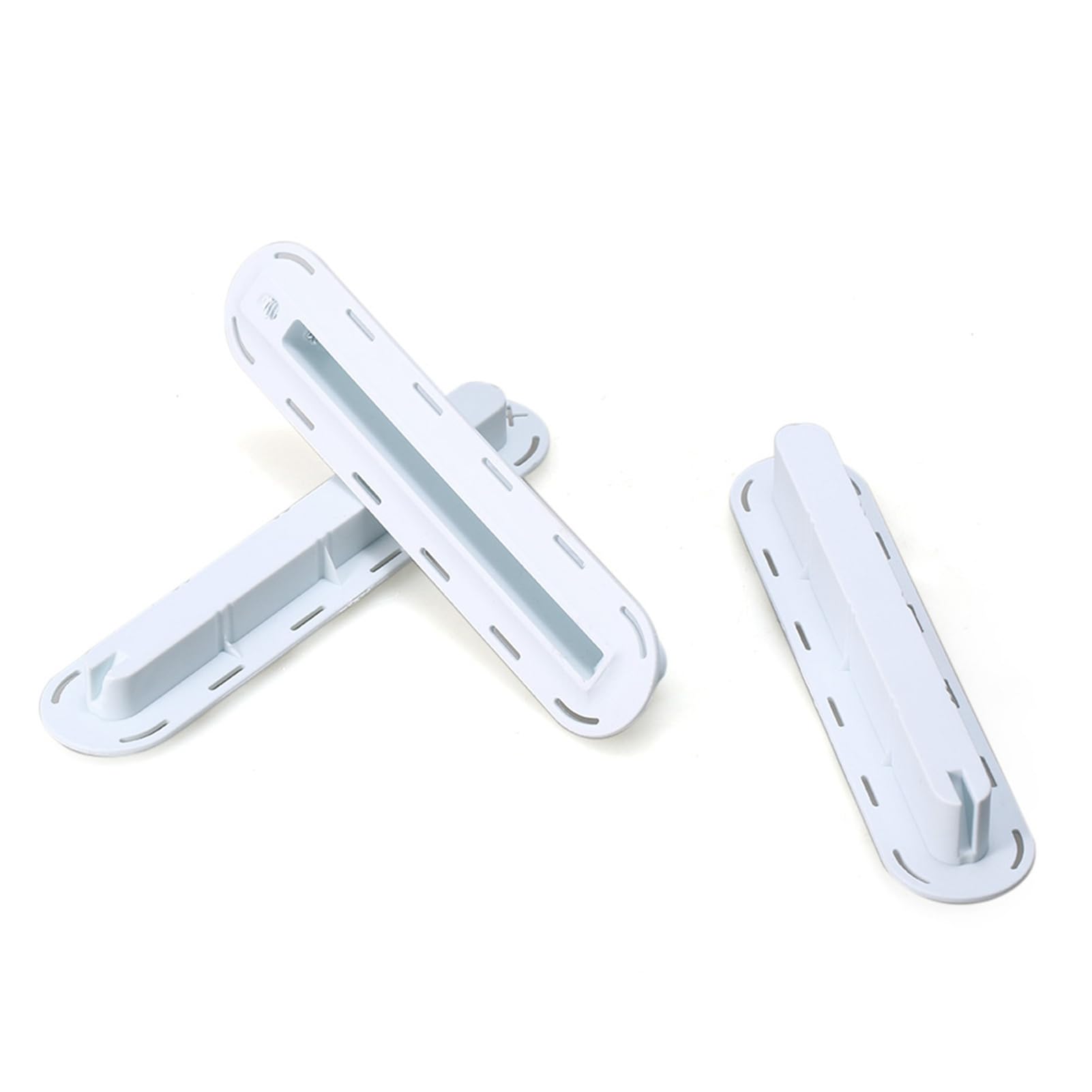 Saluaqui Surfboard Fins, Surfboard Rudder Buckle Set Water Ski Board Fish Fin Clip Paddle Board Fins Replacement Futures Fins Surfboard Tail Clip (White)