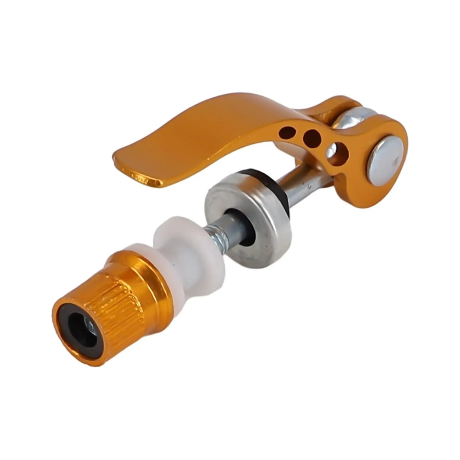 1 pz. Vite a clip, vite a sgancio rapido, bullone for bicicletta, morsetto a clip, componenti for ciclismo, vite a sgancio rapido, spiedino,Morsetto per reggisella bicicletta(M6x50mm Silver)