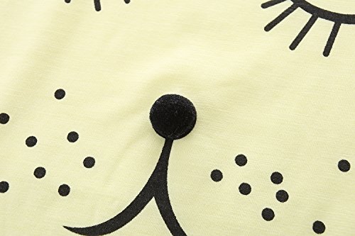 Pantalones cortos conjunto de vacaciones de verano para niñas Mud Kingdom con diseño de perrito blanco 6