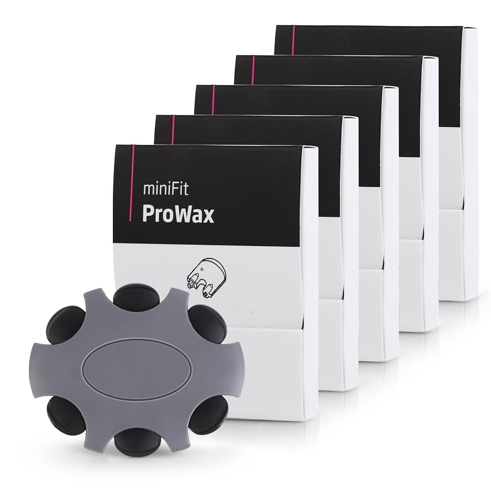 Hearing Aid Wax Guards for Oticon Prowax Minifit, Compatible with Oticon Prowax Filters, Hearing Aid Supplies & Accessories for Oticon, Inspack Ear Protector Replacement Wax Filters(5 Packs/30 Pcs)