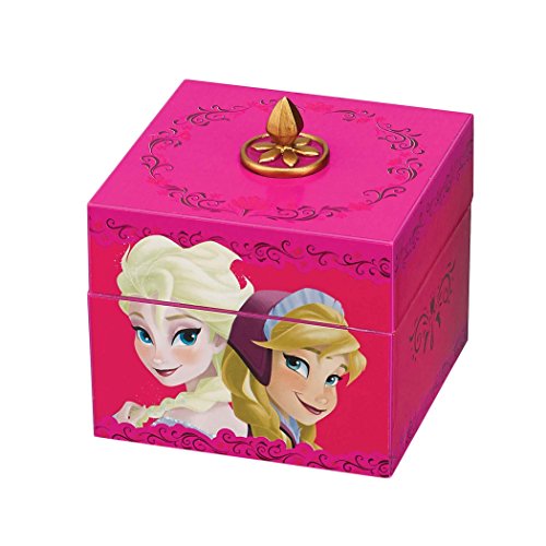 Mr. Christmas Disney Frozen Musical Keepsake Princesses, Pink